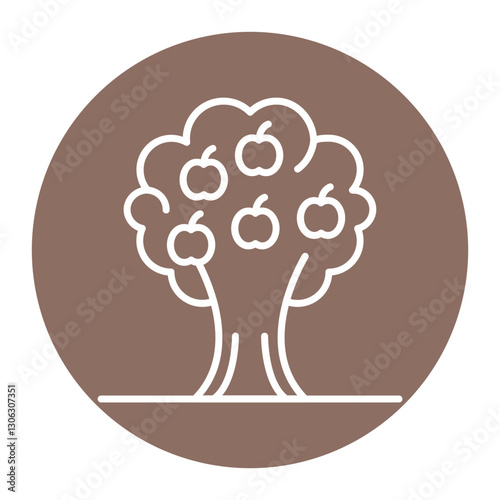 Apple Tree Icon