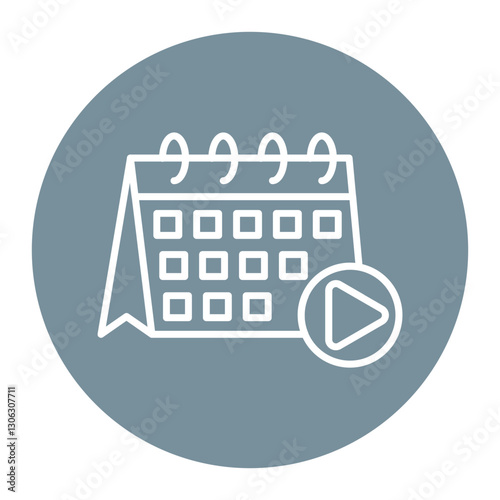 Content Calendar Icon