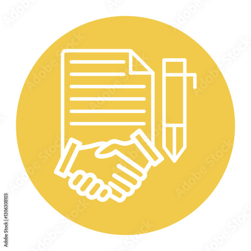 Franchise Agreement Icon
