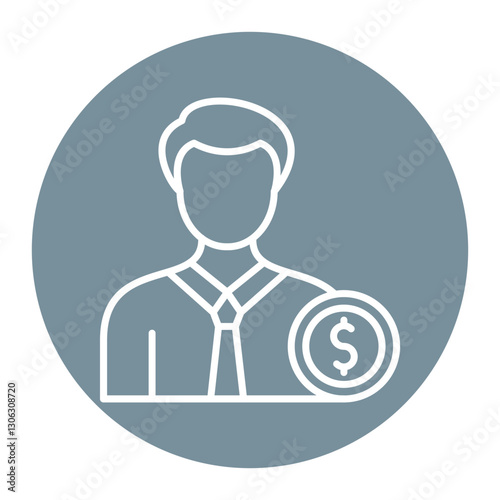 Male Client Icon