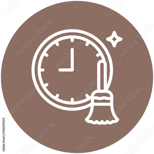 Last Minute Cleaning Icon