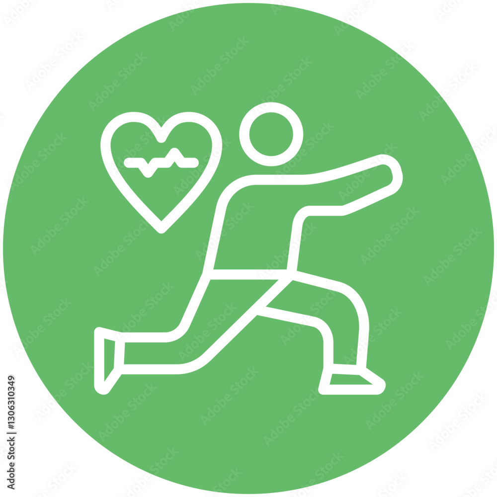 Fototapeta premium Cardio Icon