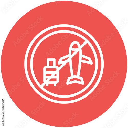 Travel Restrictions Icon