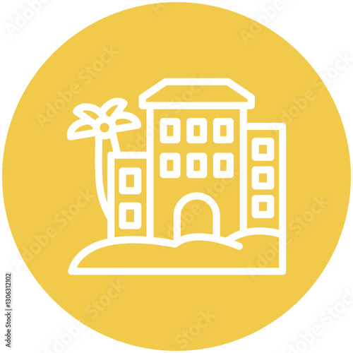 Desert Resort Icon