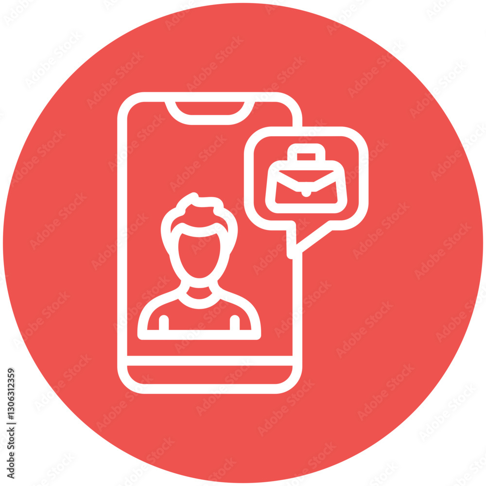 Phone Interview Icon Phone Interview Icon