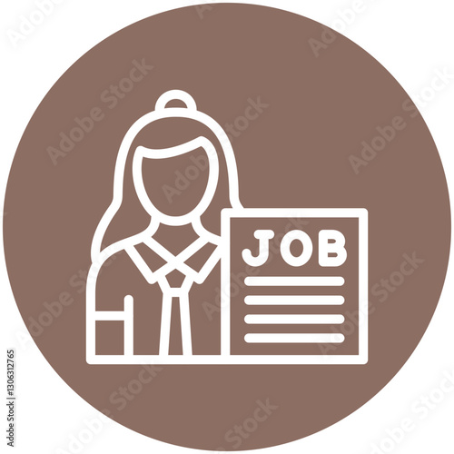 Applicant Female Icon