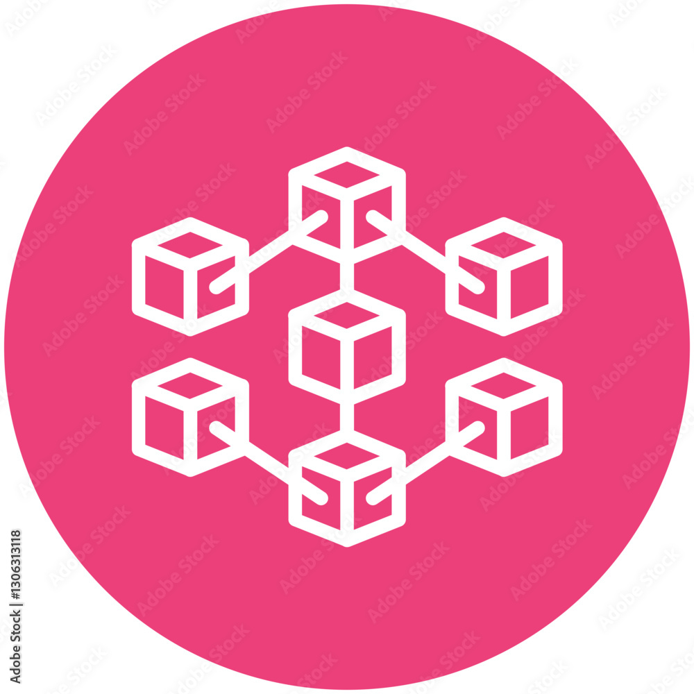 Blockchain Icon Blockchain Icon