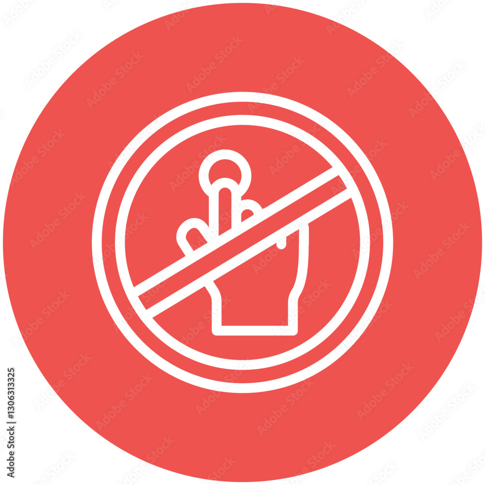 No Touch Technology Icon No Touch Technology Icon
