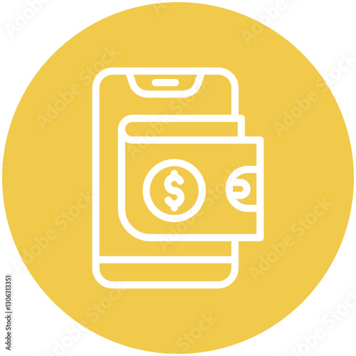 Mobile Wallet Icon