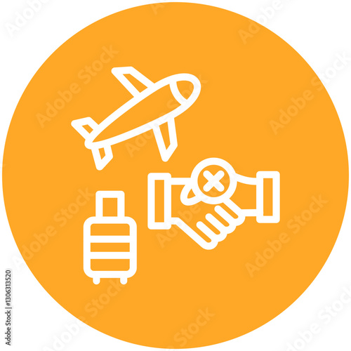 Contactless Travel Icon