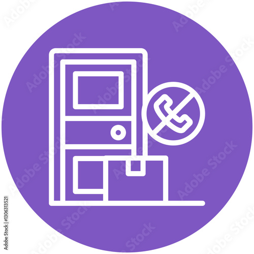 Contactless Delivery Icon
