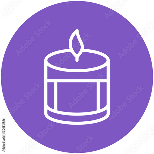 Scented Candle Icon