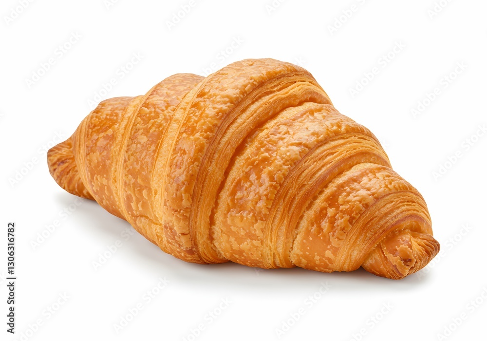 Freshly Baked Golden Croissant Freshly Baked Golden Croissant