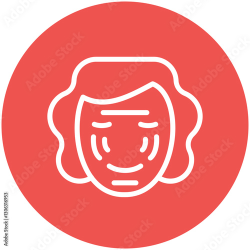 Wrinkled Face Icon