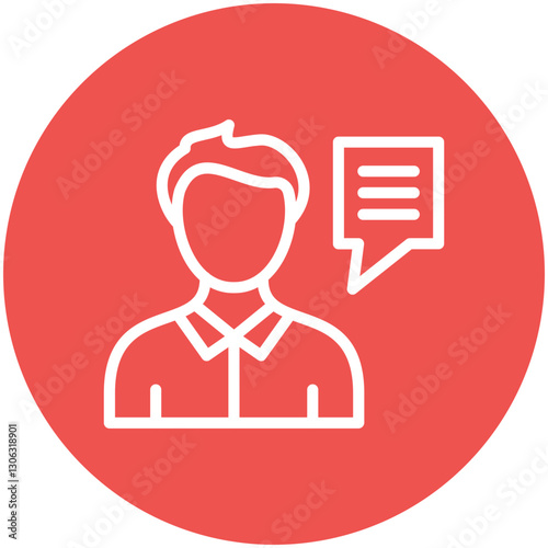 Verbal Communication Icon