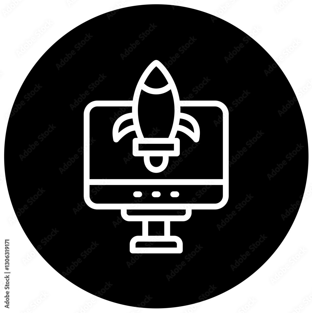 Vector Design Startup Icon Style Vector Design Startup Icon Style