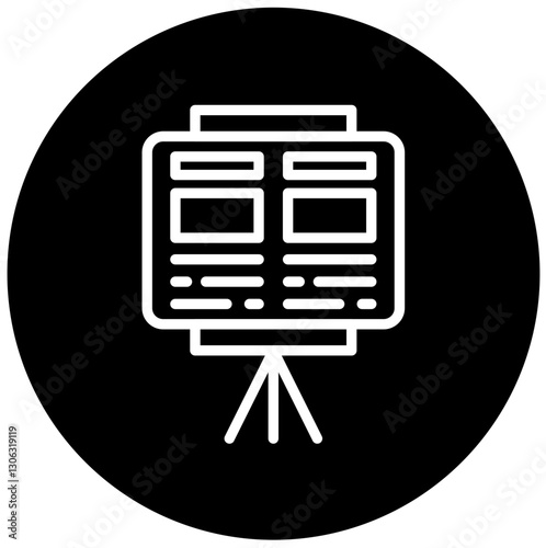 Vector Design Storyboard Icon Style