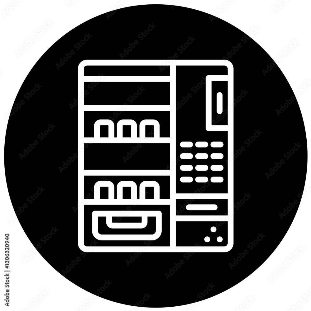 Vector Design Vending Machine Icon Style Vector Design Vending Machine Icon Style