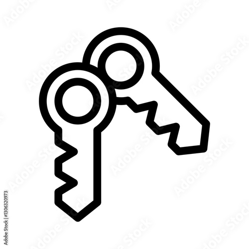 key line icon