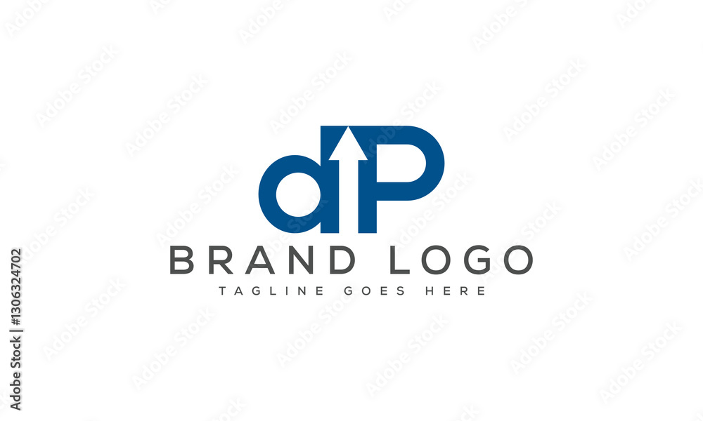 Creative DP logo for Branding  and Startups.