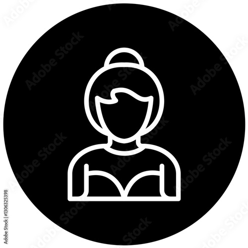 Vector Design Bride Icon Style