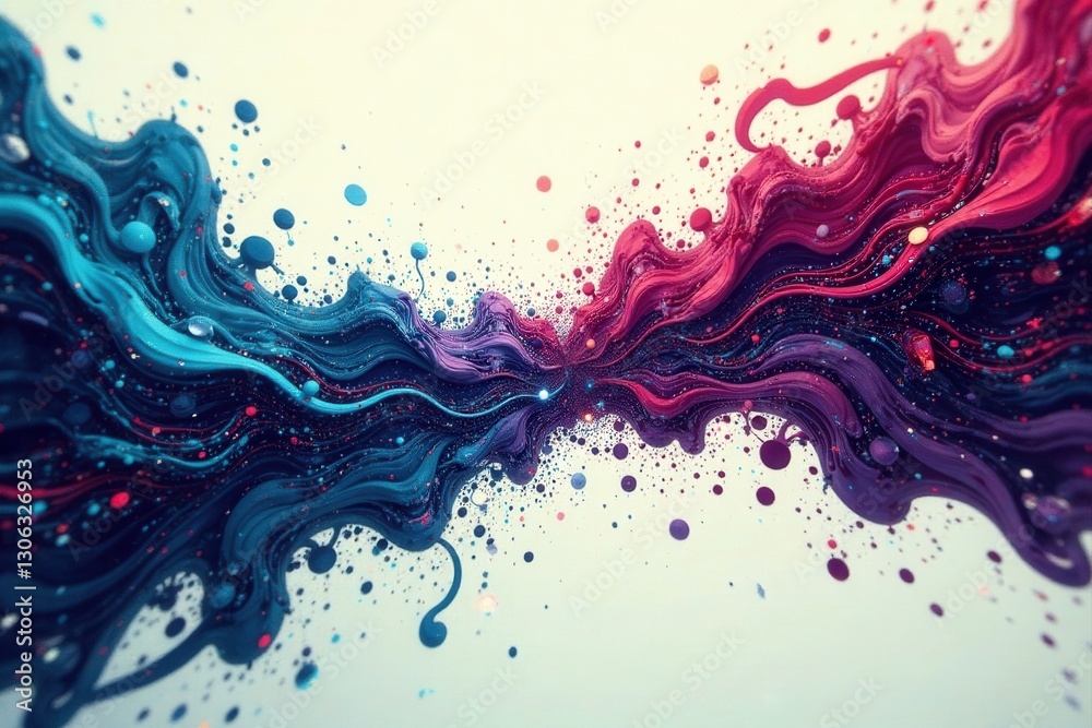 Abstract Swirling Color Explosion A Dynamic Composition of Intertwined Hues and Vibrant Splashes Abstract Swirling Color Explosion A Dynamic Composition of Intertwined Hues and Vibrant Splashes