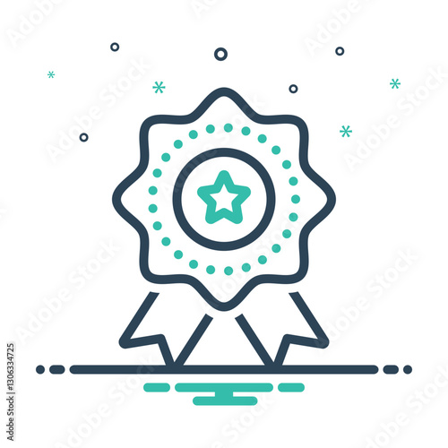 Mix icon for badge