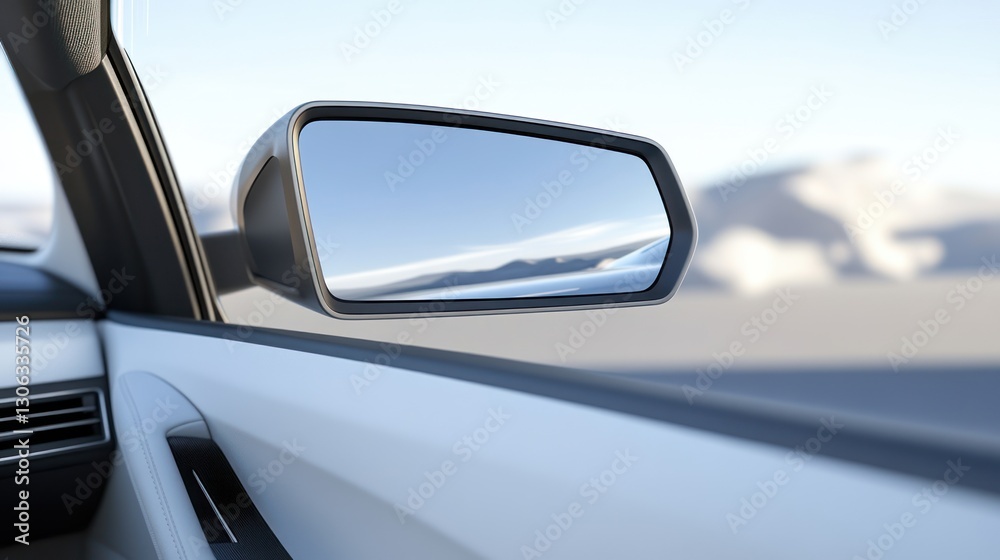 capturing scenic landscapes through a car side mirror offering a unique perspective on the journey and the beauty of distant horizons capturing scenic landscapes through a car side mirror offering a unique perspective on the journey and the beauty of distant horizons