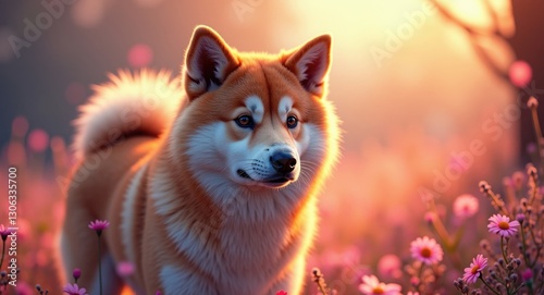Hereâ€™s my beloved Akita Inu. photo