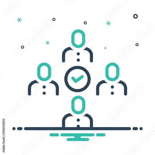 Mix icon for team approval