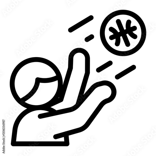 This Shot icon is suitable for Basketball, Sport Event, etc