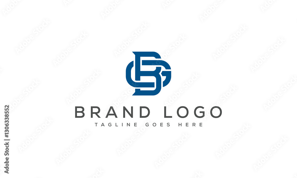 Creative BG logo for Branding and Startups. Creative BG logo for Branding and Startups.