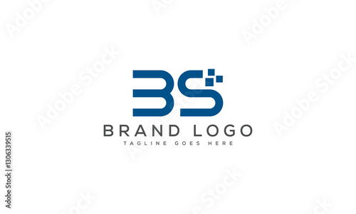 Creative BS logo for Branding  and Startups.