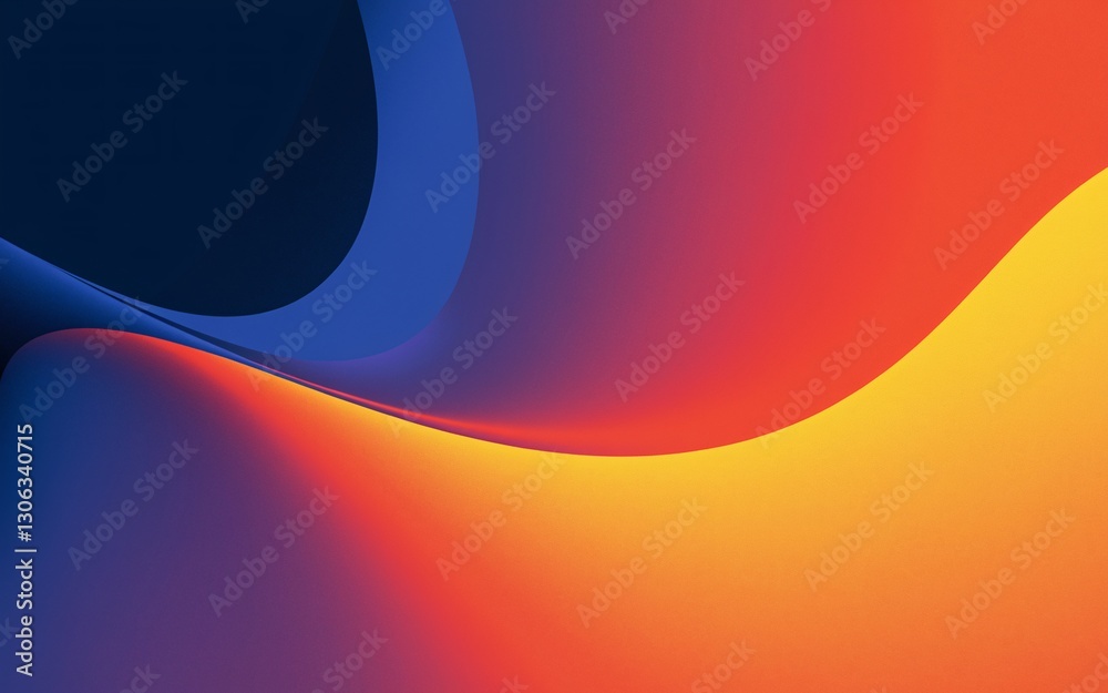 Obraz premium Abstract flowing colors