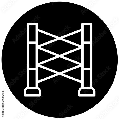 Scaffolding Vector Design Icon Style