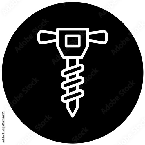 Auger Vector Design Icon Style