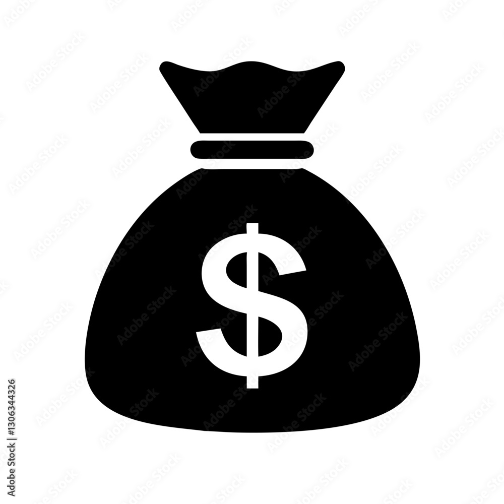 money bag icon symbol template for graphic and web design money bag icon symbol template for graphic and web design