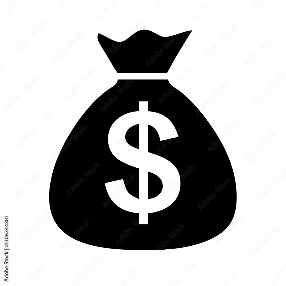 money bag icon symbol template for graphic and web design money bag icon symbol template for graphic and web design