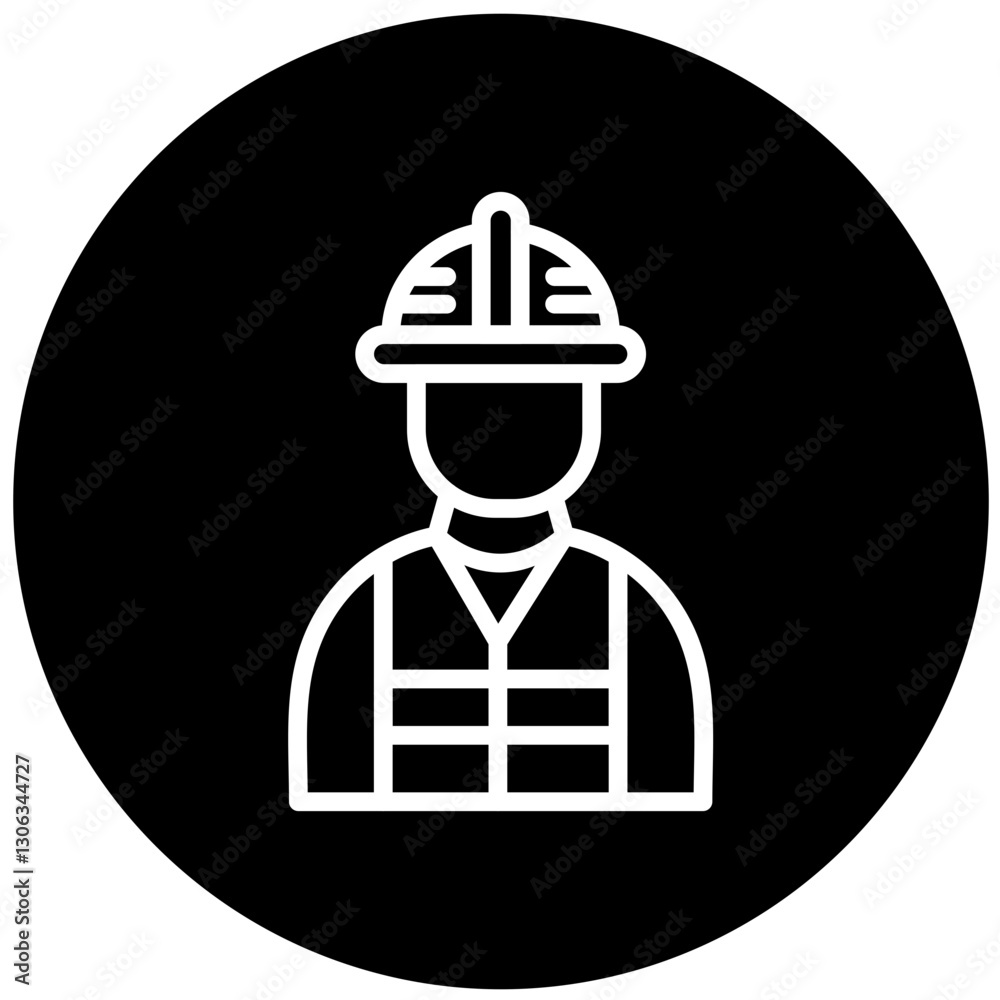 Site Manager Vector Design Icon Style