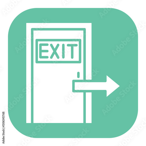 Emergency Exit Icon