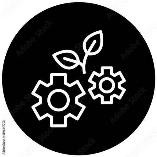 Sustainable Development Vector Design Icon Style