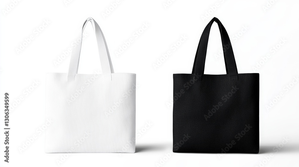 Canvas bag. mockup of fabric tote. Cloth totebag with handle. template of black and white cotton eco bag. Reusable tote for shopping. Blank mock for shopper. Ecobag for grocery. Canvas bag. mockup of fabric tote. Cloth totebag with handle. template of black and white cotton eco bag. Reusable tote for shopping. Blank mock for shopper. Ecobag for grocery.