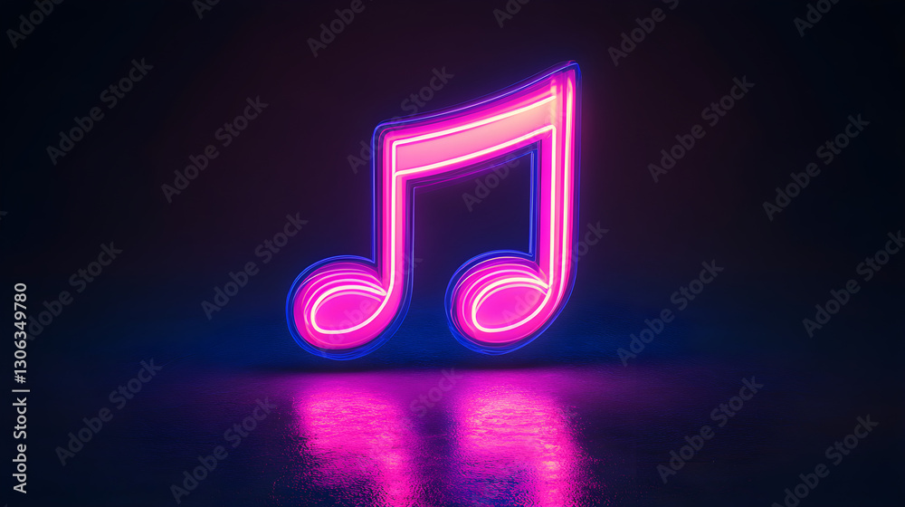 neon music sign neon music sign