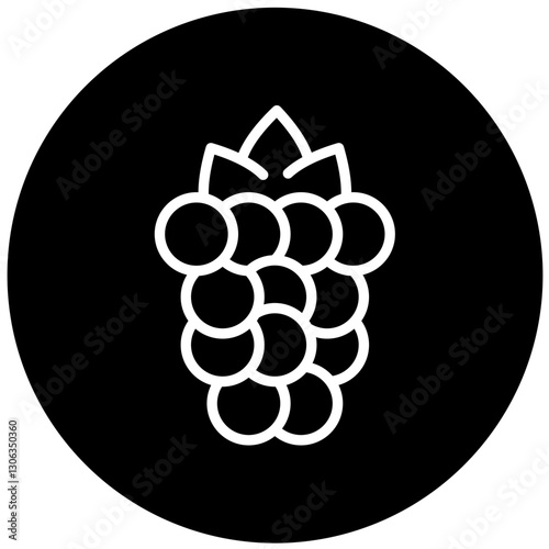 Raspberries Vector Design Icon Style