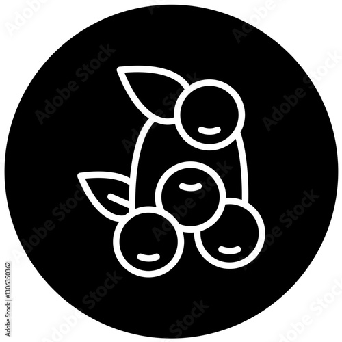 Cranberries Vector Design Icon Style