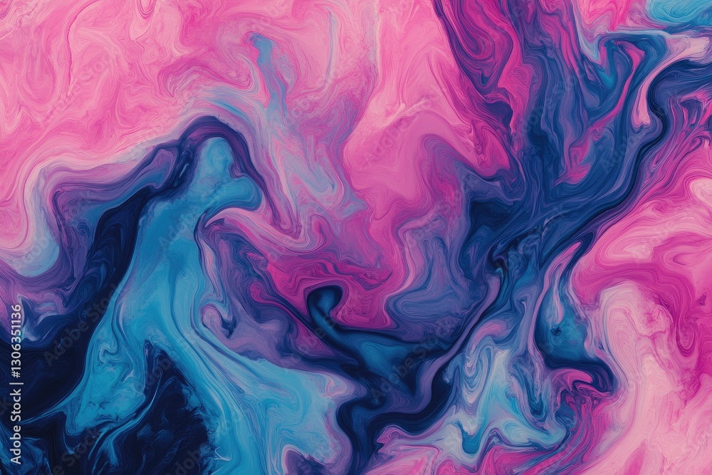 Abstract Swirling Texture with Pink Blue and Purple Color Palette Abstract Swirling Texture with Pink Blue and Purple Color Palette