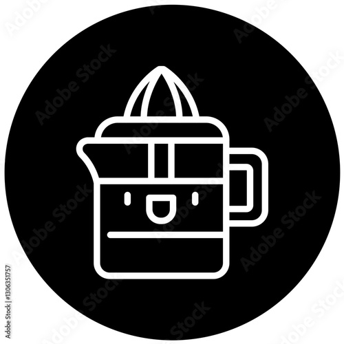 Vector Design Squeezer Icon Style