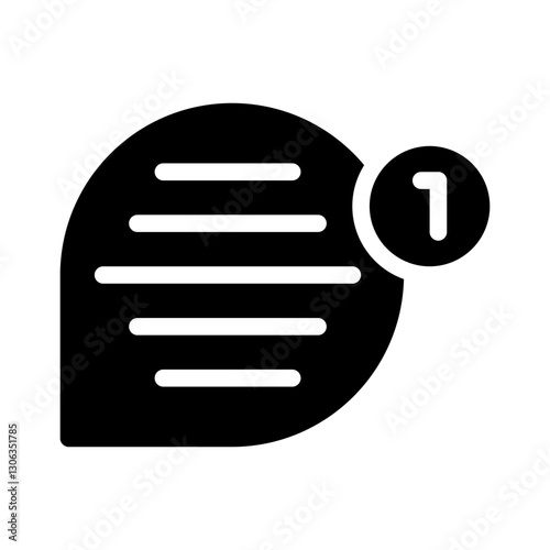 unread glyph icon