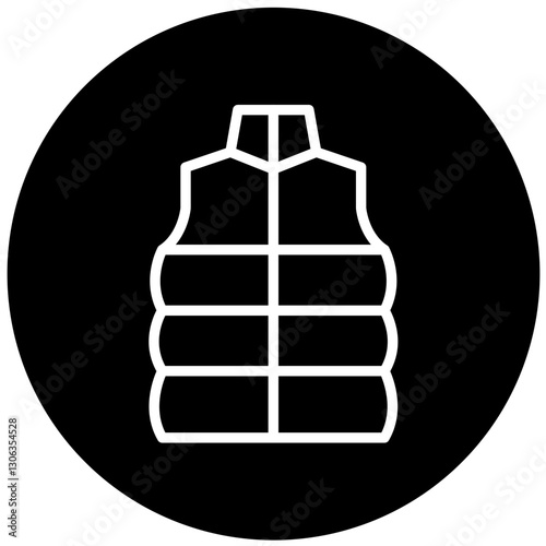 Vector Design Coat Vest Icon Style