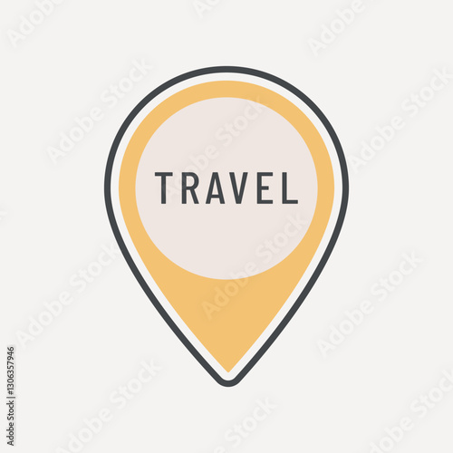Yellow location pin icon vector Free Download Yellow location pin icon vector - GFXLoad